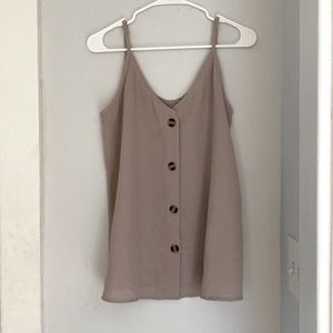Blouse Button Tank
